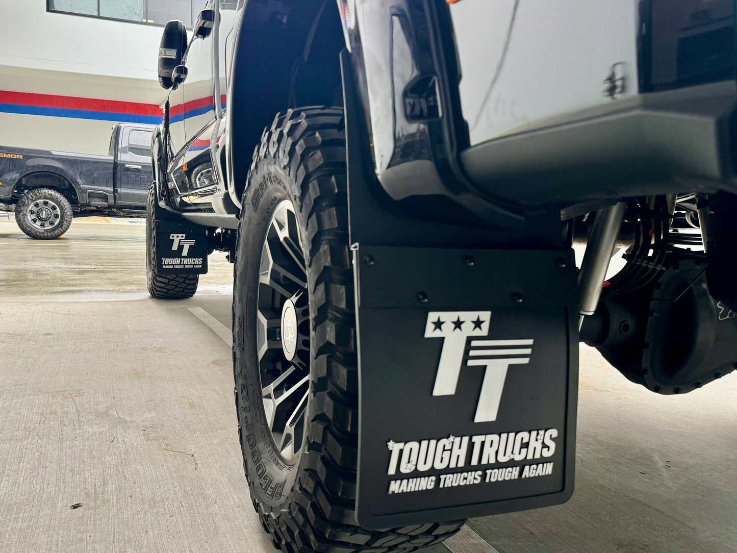 Tough Trucks Kickback Style Mud Flaps Set of Four