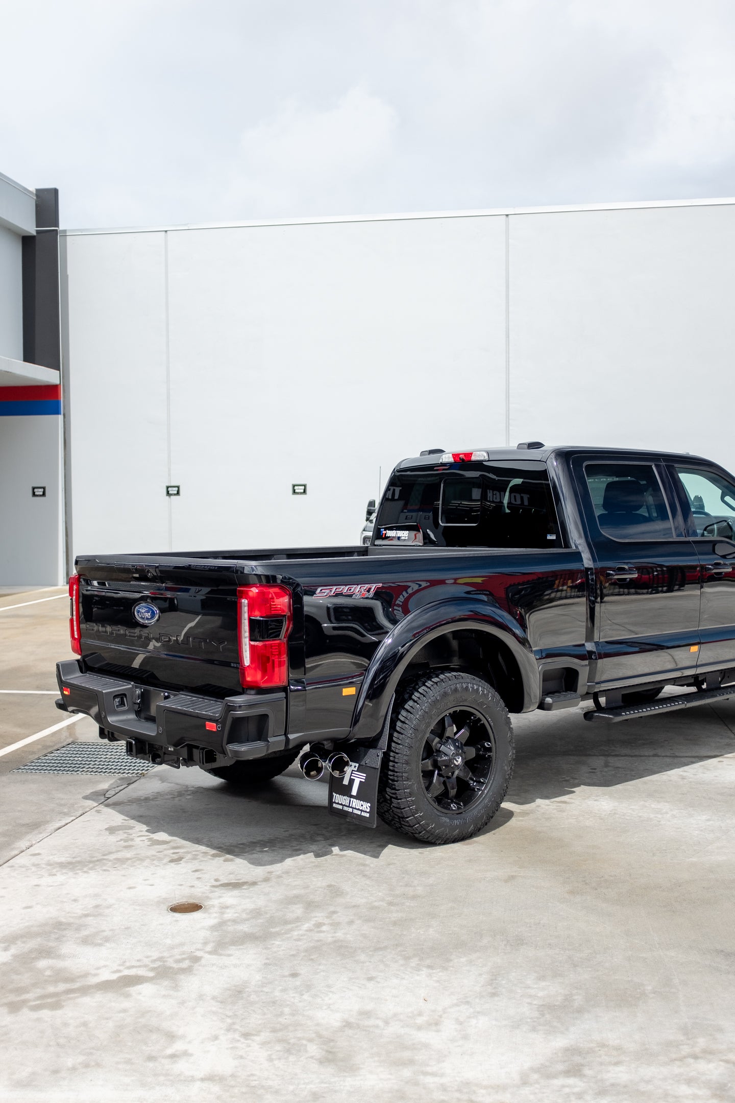 2023 Ford F250 Lariat in Agate Black 'OUTLAW PACKAGE' (STOCK #5017)