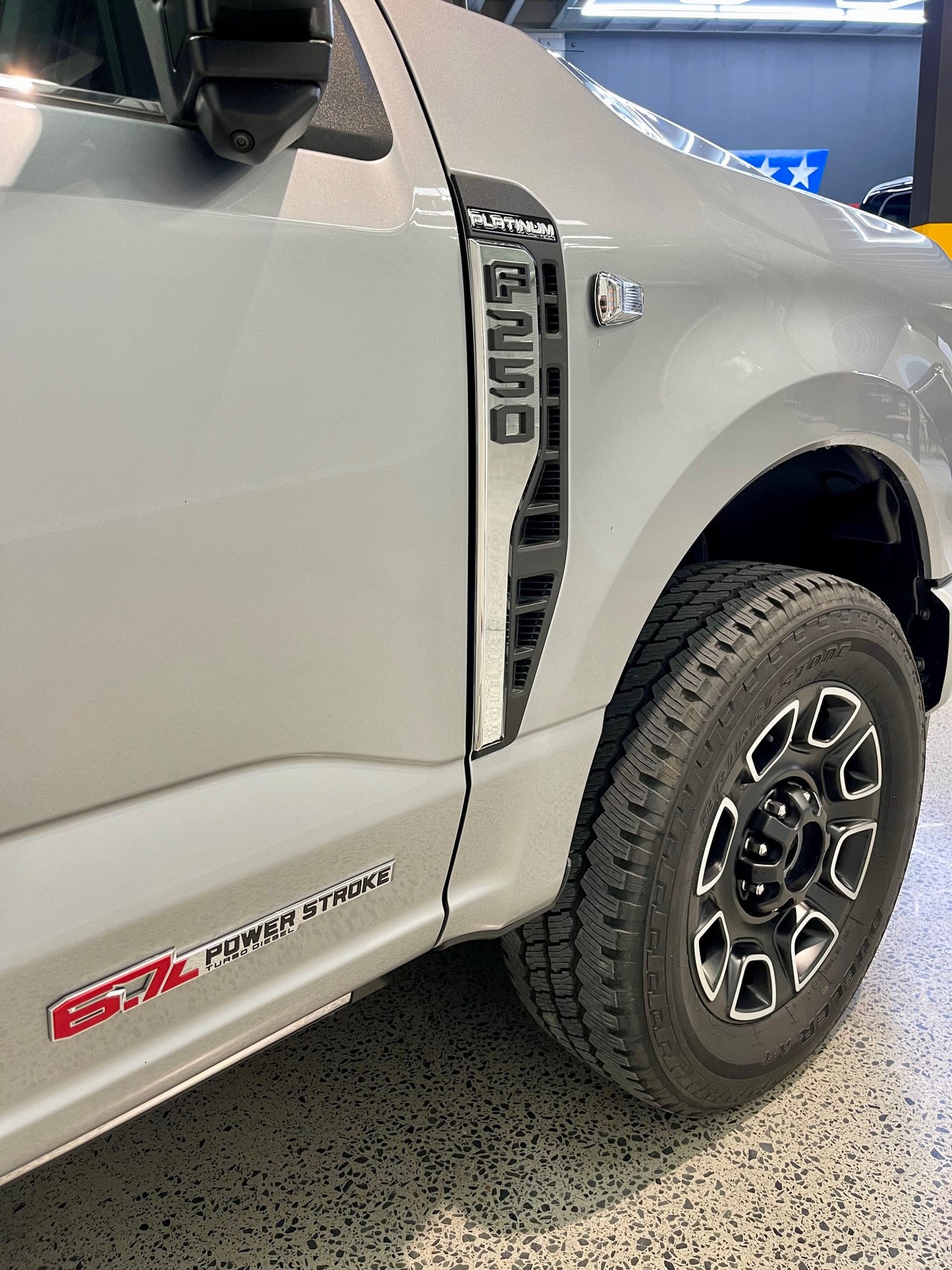 NEW 2024 FORD F250 PLATINUM - ICONIC SILVER (STOCK# 5063)