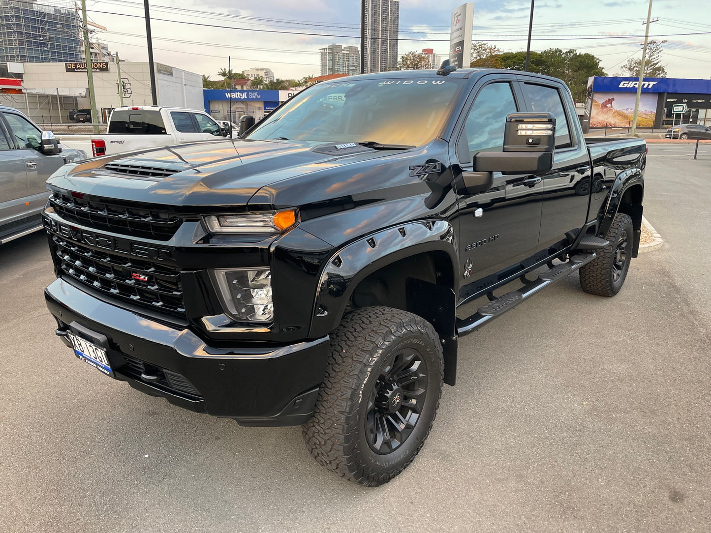 2022 Chevy 2500 HD Black Widow (STOCK# TT 5724)