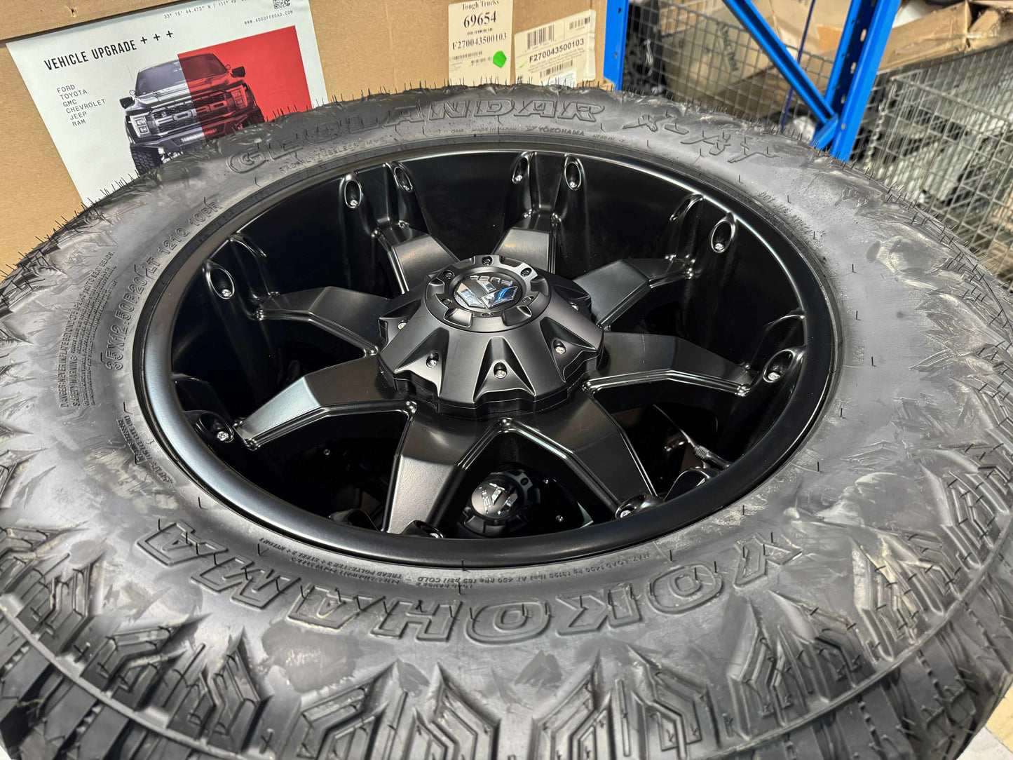 FORD SUPER DUTY FUEL WHEEL AND TYRE PACKAGE 20" 35 A/T