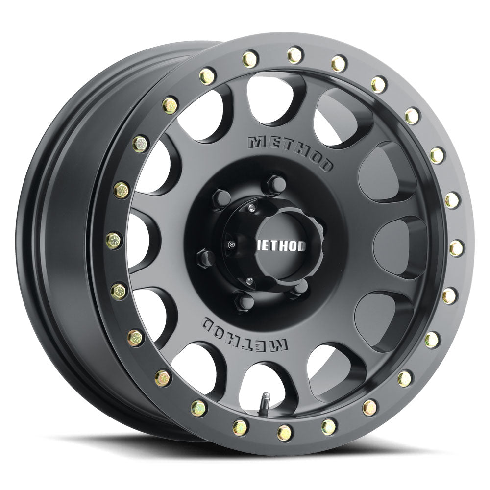 MR105 Beadlock 17x8.5 8x165.1 0 MATTE BLACK