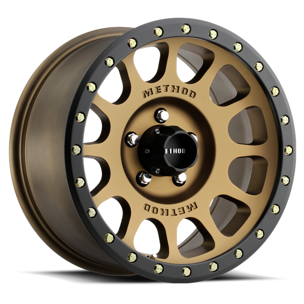 MR305 NV 18x9 5x150 0 METHOD BRONZE - MATTE BLACK LIP