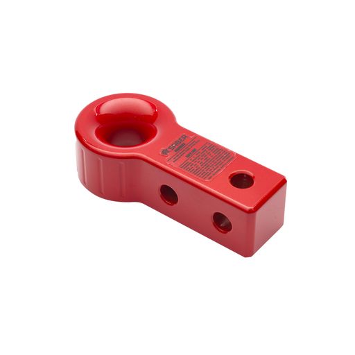 7075 Aluminium Rope Friendly Recovery Hitch - Red Prismatic