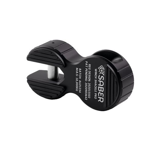 7075 Alloy Winch Shackle Pro - Cerakote Black
