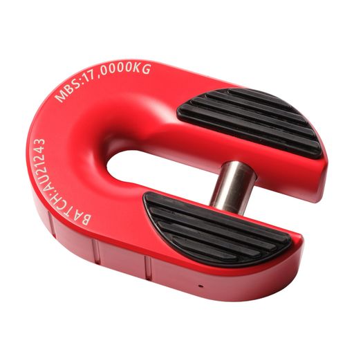 7075 Alloy Winch Shackle - Cerakote Red
