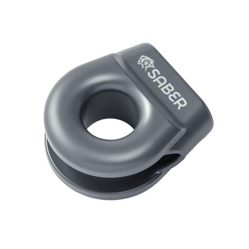6061 Aluminium Spliced Winch Thimble - Cerakote Grey