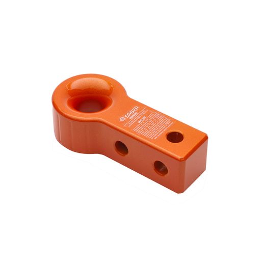 7075 Aluminium Rope Friendly Recovery Hitch - Orange Prismatic