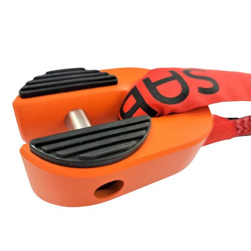 7075 Alloy Winch Shackle - Cerakote Orange