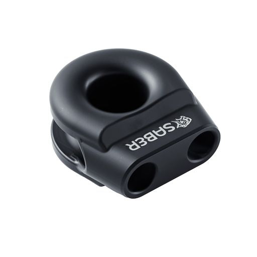 6061 Aluminium Spliced Winch Thimble - Cerakote Black