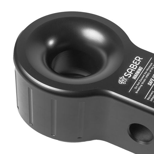 7075 Aluminium Rope Friendly Recovery Hitch - Black Cerakote