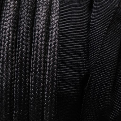 9500KG - 10mm SaberPro® Black Double Braided Winch Rope - 30M