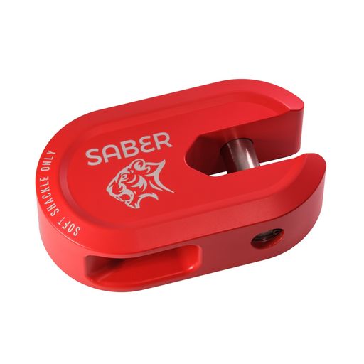 7075 Alloy Winch Shackle Short - Cerakote Red