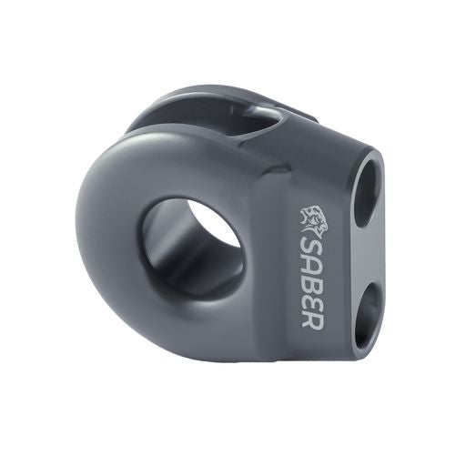 6061 Aluminium Spliced Winch Thimble - Cerakote Grey