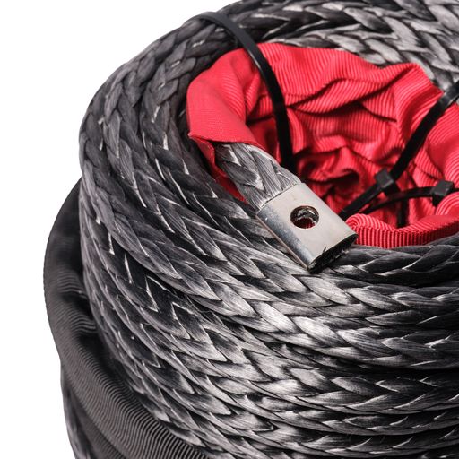 9500KG - 10mm SaberPro® Black Single Braided Winch Rope - 30M
