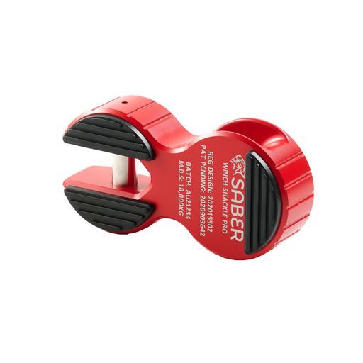 7075 Alloy Winch Shackle Pro - Cerakote Red