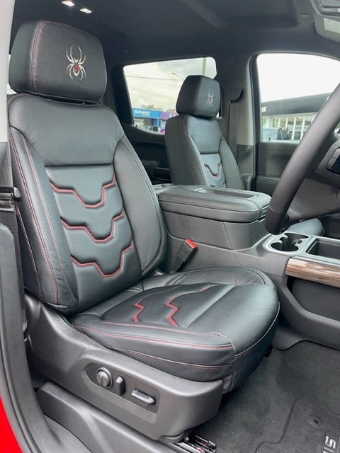 2022 Chevy 1500 Black Widow by SCA Performance in Fire Red (STOCK# TT 0611)