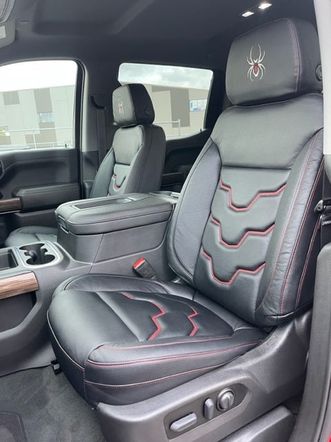 2022 Chevy 1500 Black Widow by SCA Performance in Fire Red (STOCK# TT 0611)