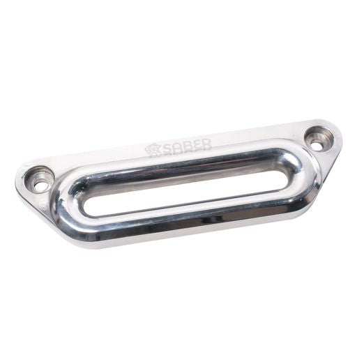 6061 Aluminium Offset Fairlead - Polished Alloy