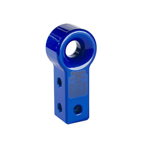 7075 Aluminium Rope Friendly Recovery Hitch - Blue Prismatic