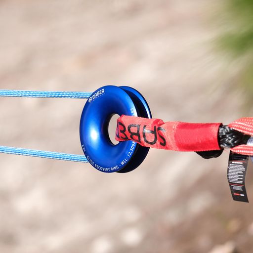 Ezy-Glide 12,500 WLL Recovery Ring & Bag - Blue