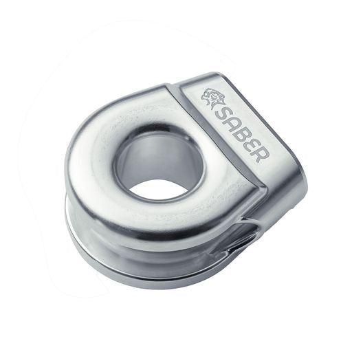 6061 Aluminium Spliced Winch Thimble - Polished Alloy
