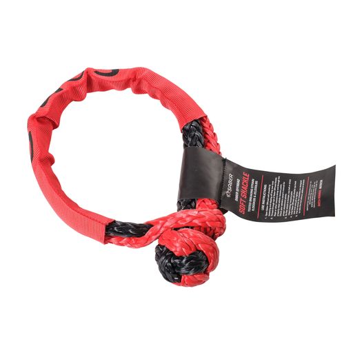 9,000KG SaberPro Soft Shackle with Sheath - Red & Black