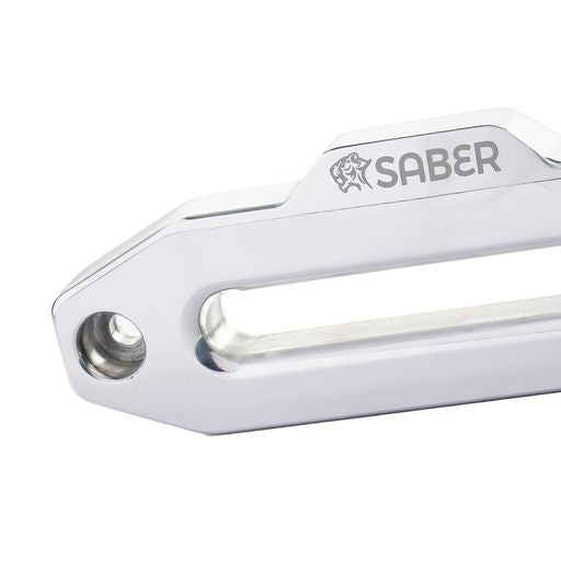 Saber Offroad Aluminium Standard Hawse Fairlead - Polished Alloy