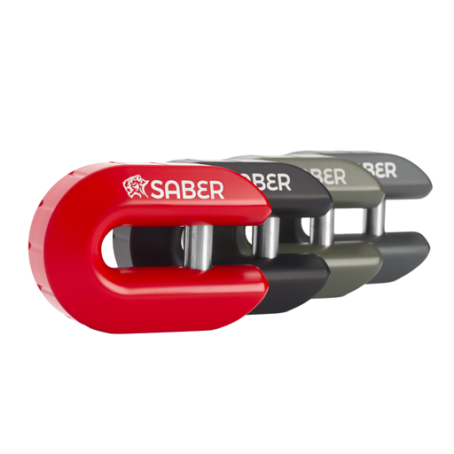 7075 Alloy Winch Shackle - Cerakote Red