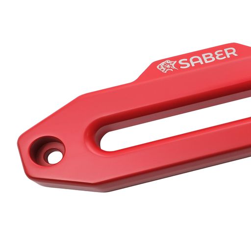 Saber Offroad Aluminium Standard Hawse Fairlead – Cerakote Red