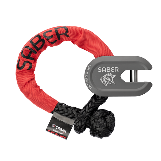7075 Alloy Winch Shackle Short - Cerakote Grey