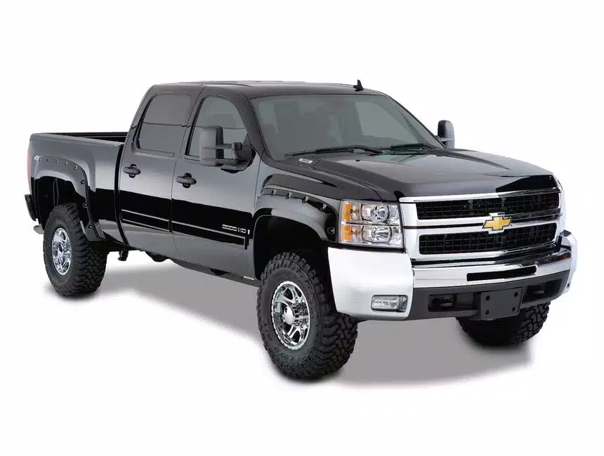 Bushwacker Pocket Flares 4pc Set (Chevy 2500HD 2009-2014) 40924-02