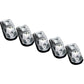 Recon Lighting 5-Piece LED Cab Roof Light Kit with Clear Lens & Amber LEDs (Ford Super Duty 17-23) Suits trucks WITHOUT factory cab roof lights)