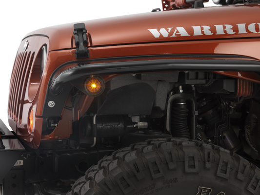 Warrior Products Universal - 2" Amber LED Sidemarker Light Kit for Warrior Tube Fender Flares