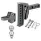 CURT Rebellion XD ShockDrop Ball Mount (70mm Tow Ball Compatible Kit) 4500 KG