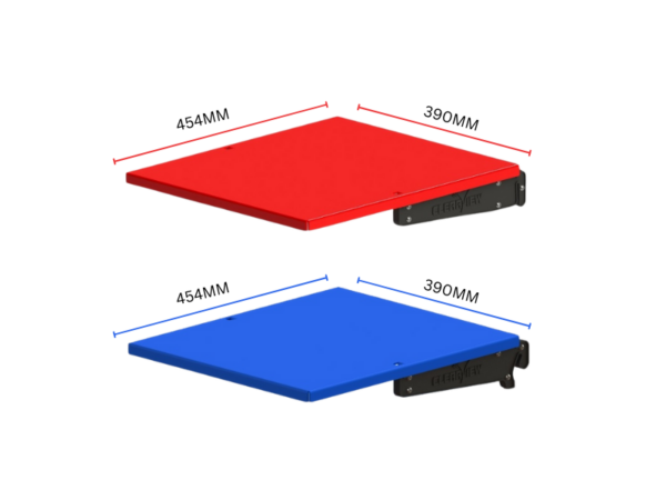 Clearview Clip on Small Red Tray (TRA-01)