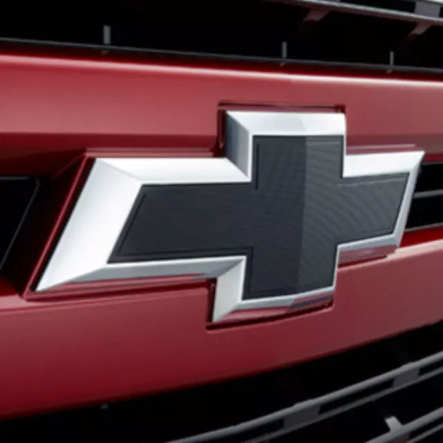 Chevy Silverado 1500 Grille Bowtie - Black (Silverado 1500 2019-2022)