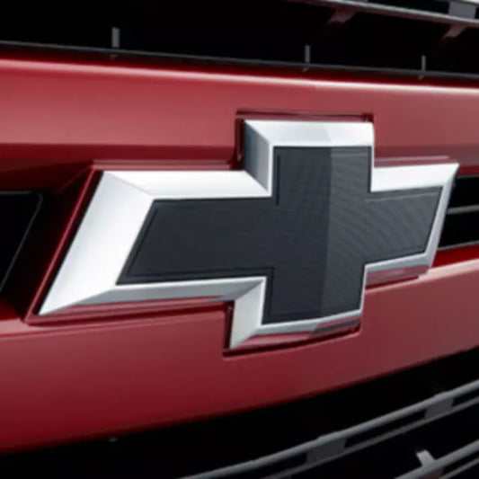 Chevy Silverado 1500 Grille Bowtie - Black (Silverado 1500 2019-2022)