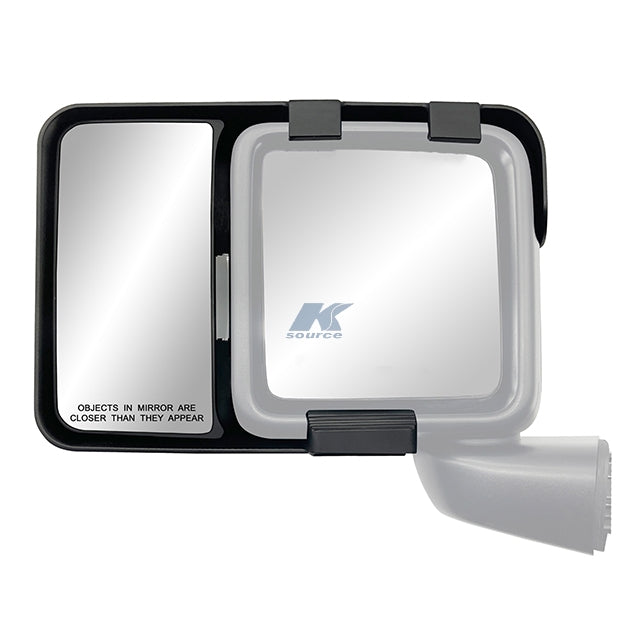 Snap & Zap Towing Mirrors 80750 (JEEP Wrangler JL Models (2018)/ Wrangler (19 & up), Gladiator (20-& up))