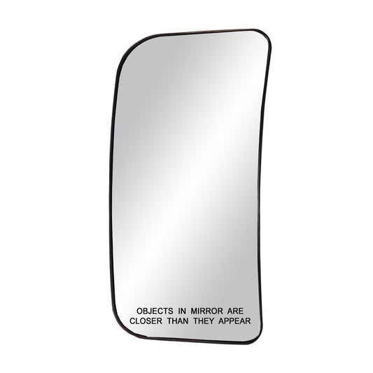Left Side Replacement Glass Assembly Mirror only for Snap & Zap 81860, Convex lens