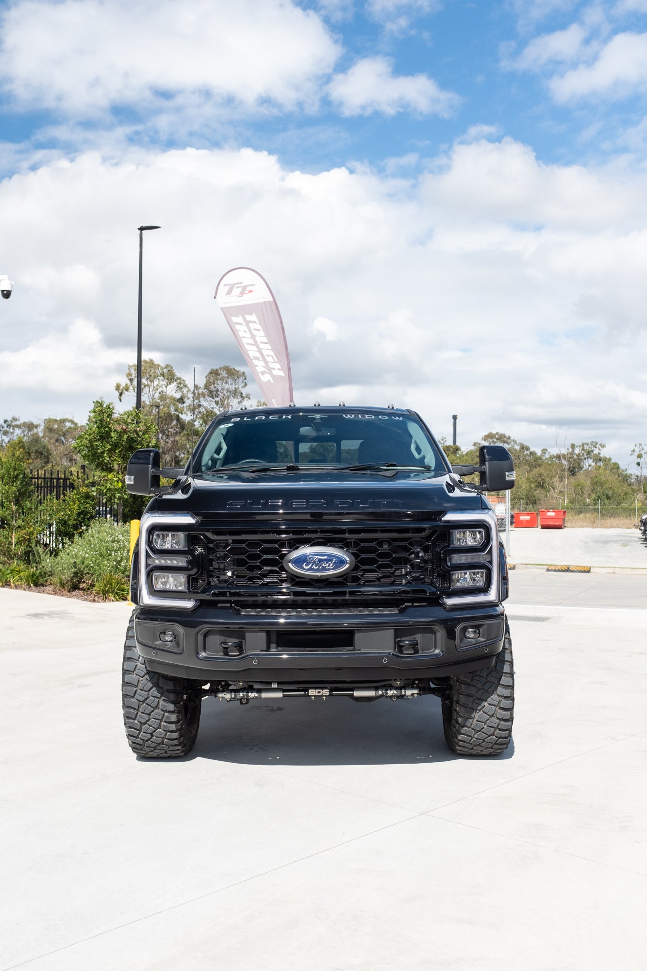 NEW 2023 F250 LARIAT 'BLACK WIDOW' by SCA PERFORMANCE - &nbsp;AGATE BLACK (STOCK #5054).