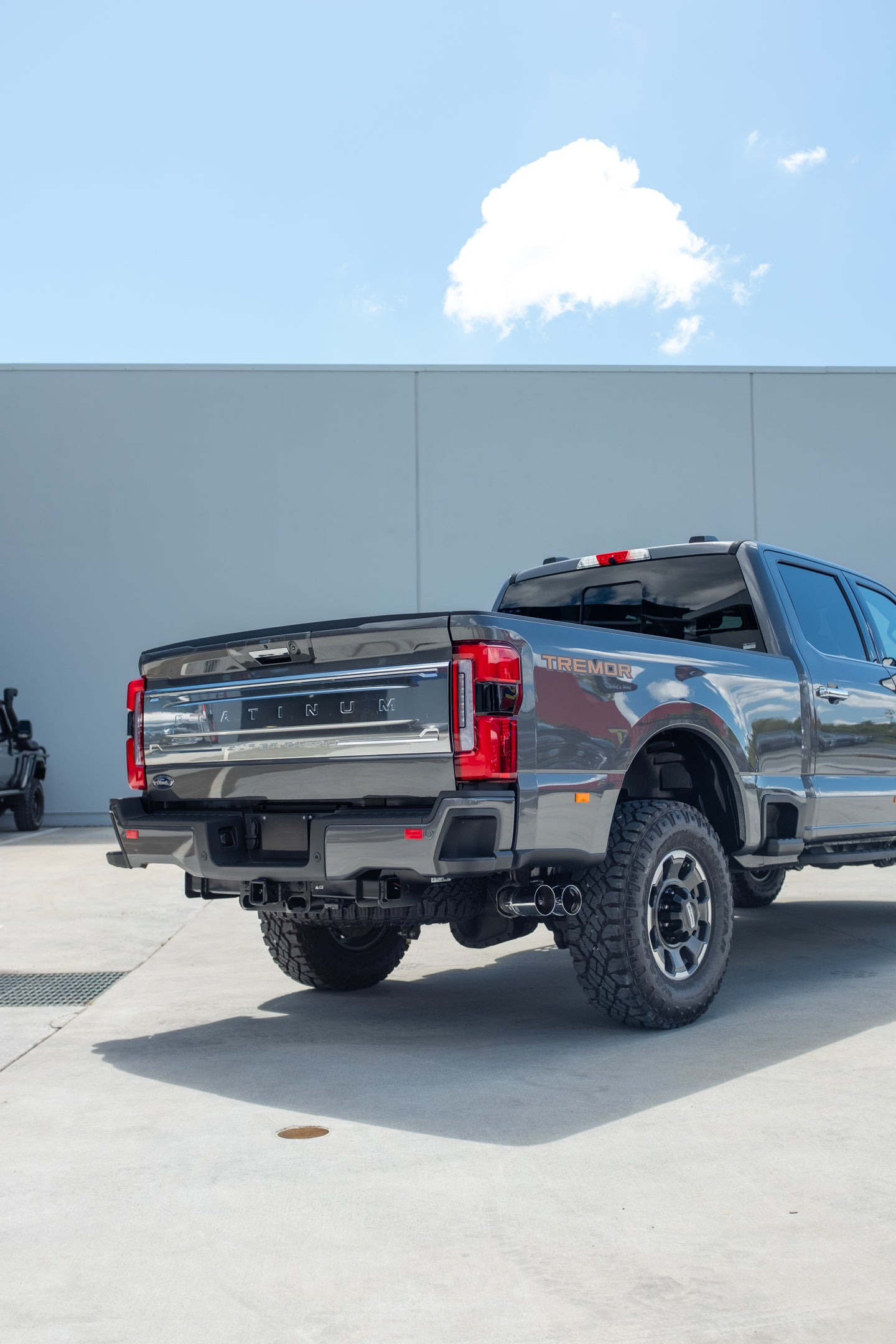 NEW 2023 F250 PLATINUM TREMOR - CARBONISED GREY (SN# 5048)