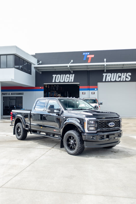 2023 Ford F250 Lariat in Agate Black 'OUTLAW PACKAGE' (STOCK #5017)