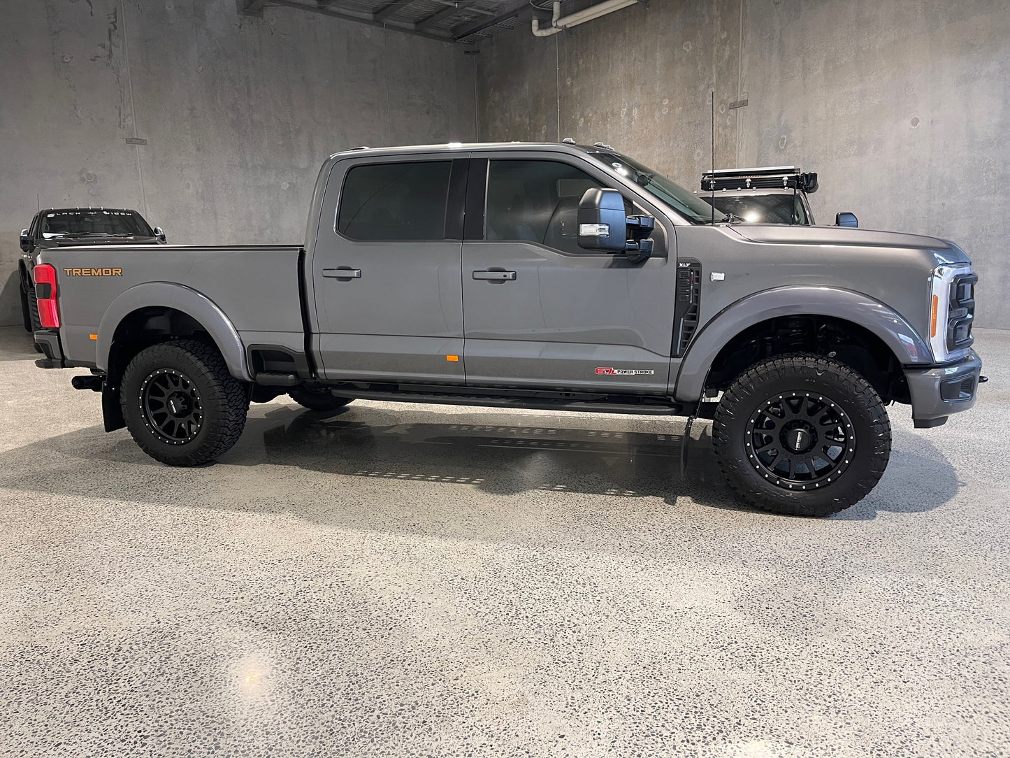 NEW 2023 FORD F350 XLT TREMOR, CARBONIZED GREY 'OUTLAW PACKAGE' (STOCK #5074)