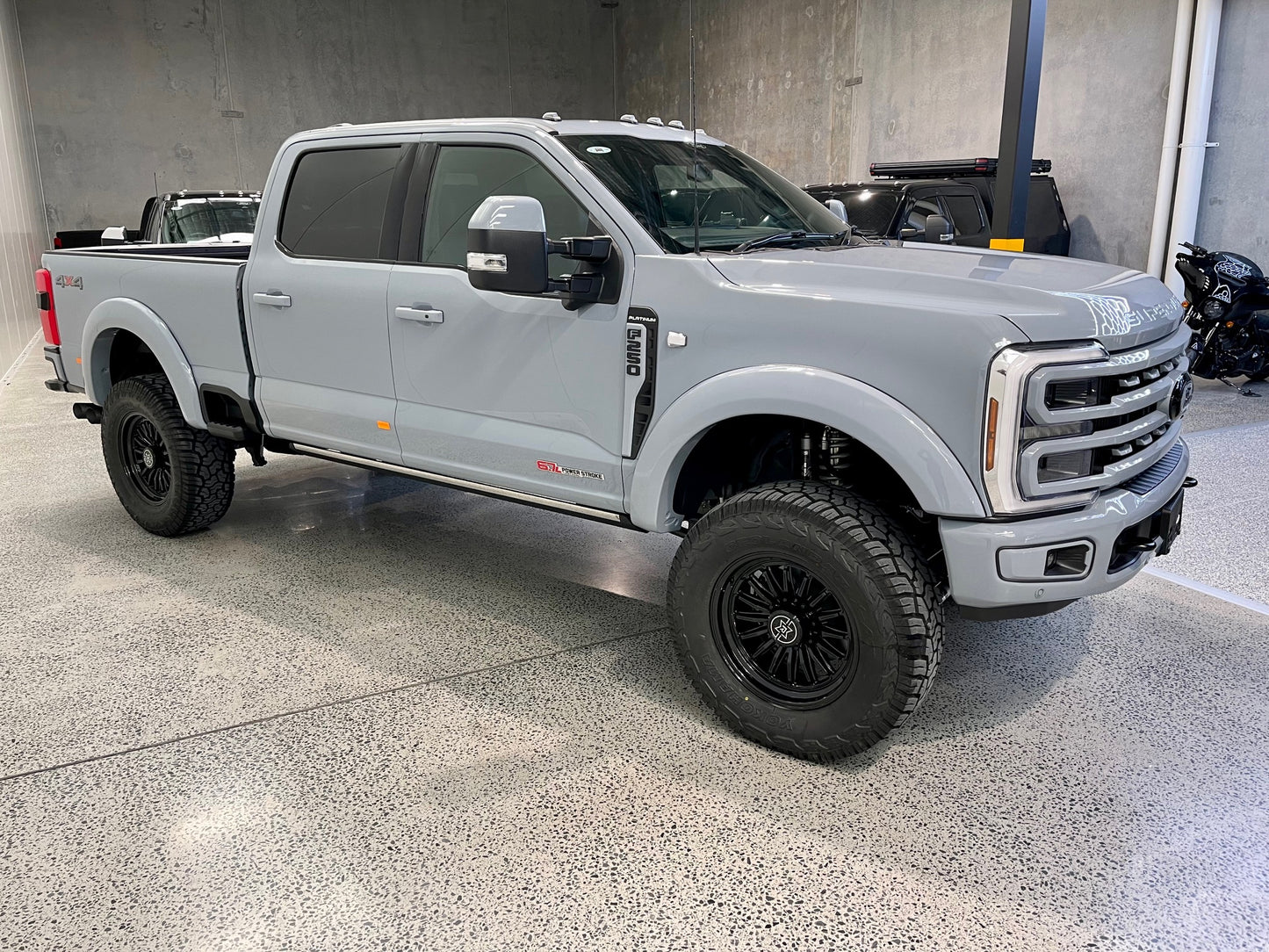 NEW 2024 F250 PLATINUM 'CUSTOM BUILD' - GLACIER GREY (SN #5063)