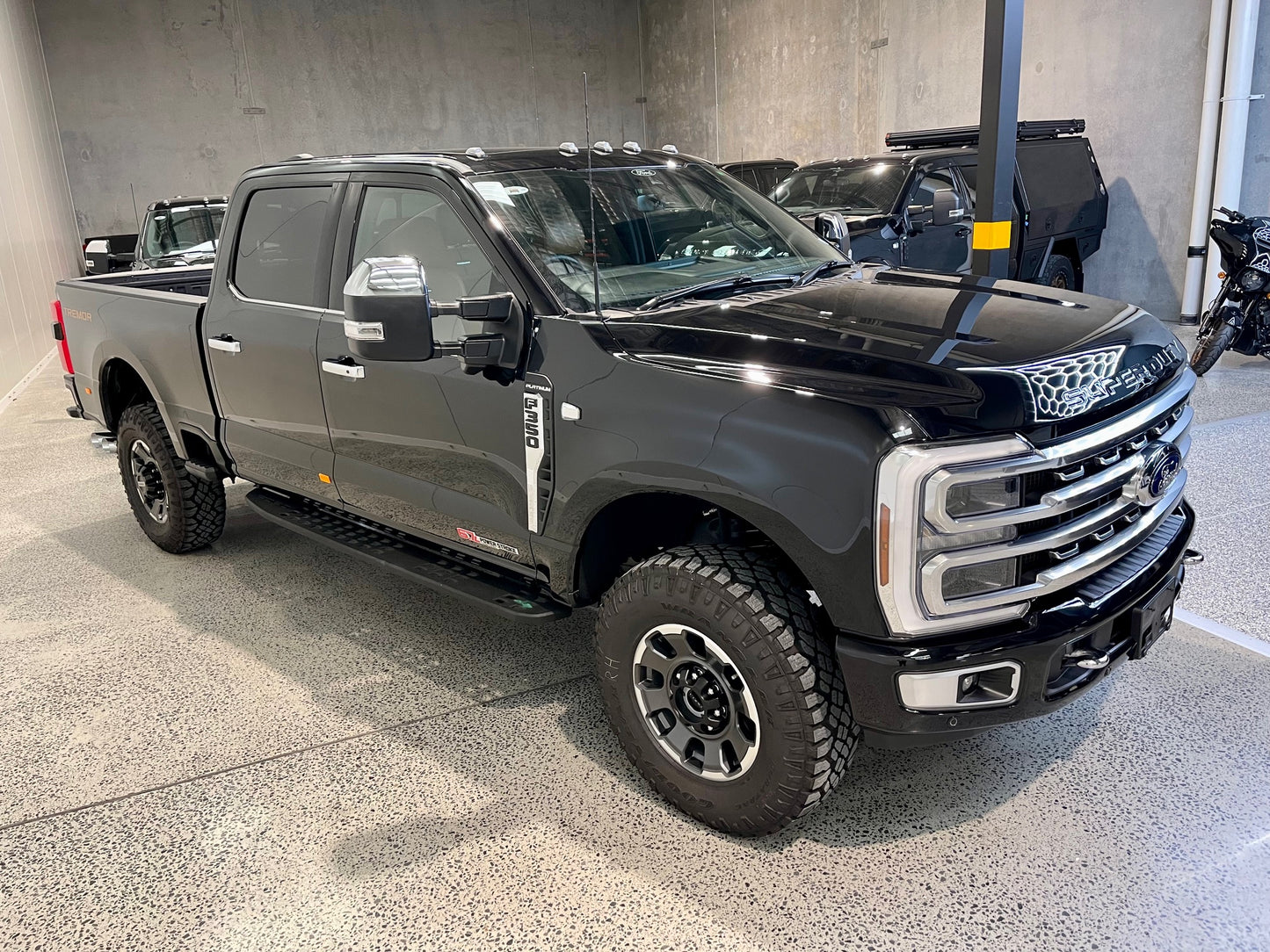 NEW 2024 F350 PLATINUM TREMOR, AGATE BLACK (SN# 5080)