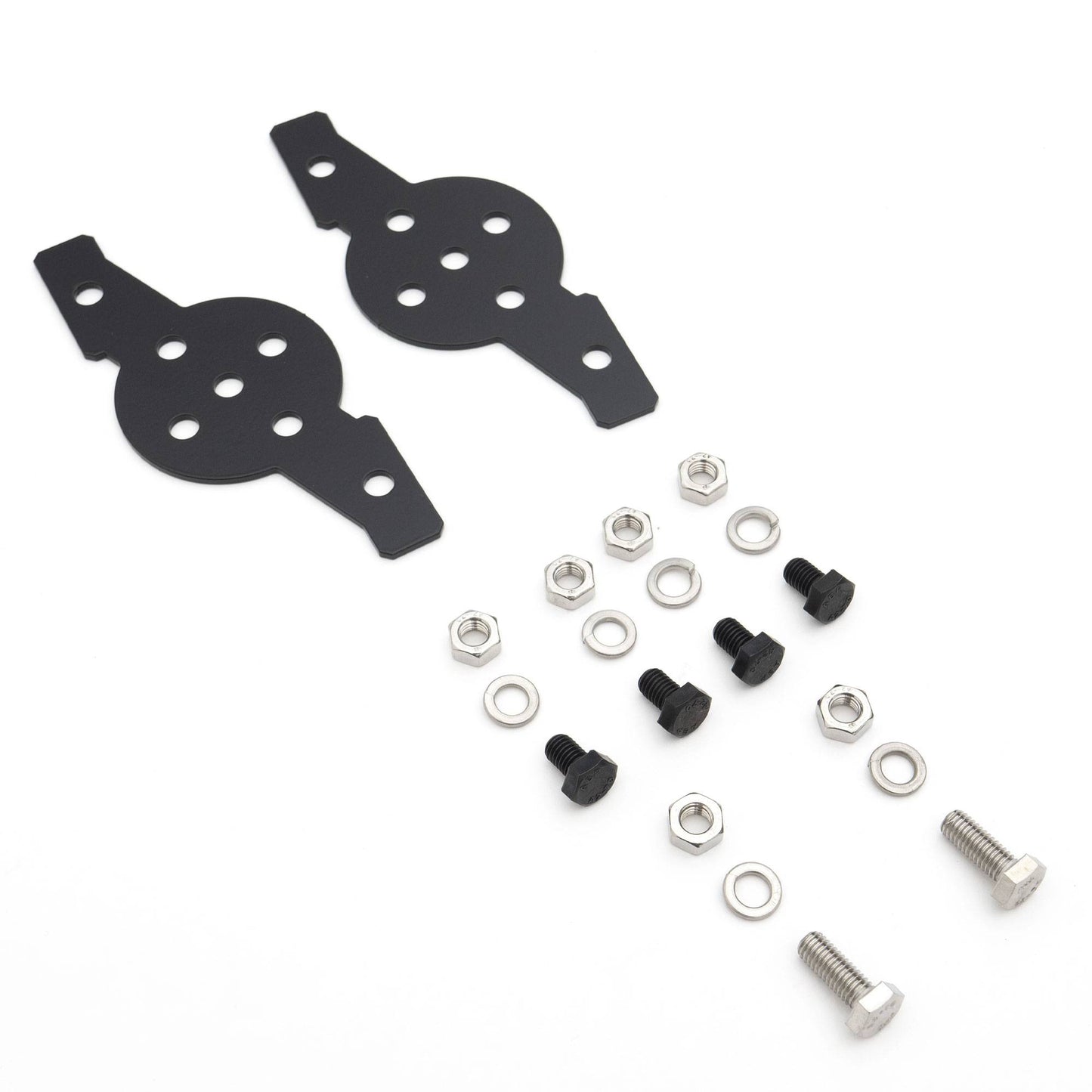 Zroadz Adapter Plate to mount four 3 Inch LED Pod Lights to Hood Hinge Bracket (Universal) Z360002