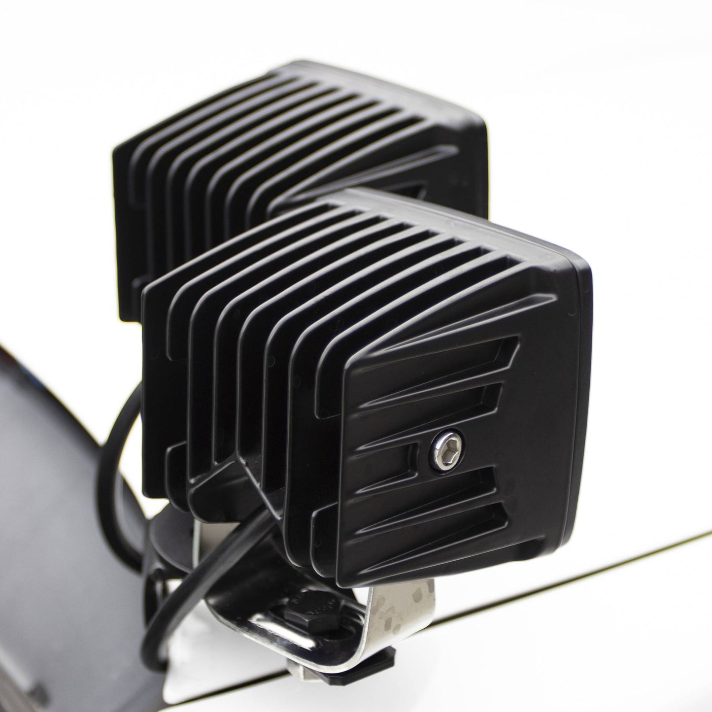 Zroadz Adapter Plate to mount four 3 Inch LED Pod Lights to Hood Hinge Bracket (Universal) Z360002