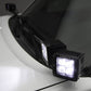 Zroadz Adapter Plate to mount four 3 Inch LED Pod Lights to Hood Hinge Bracket (Universal) Z360002