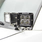 Zroadz Adapter Plate to mount four 3 Inch LED Pod Lights to Hood Hinge Bracket (Universal) Z360002